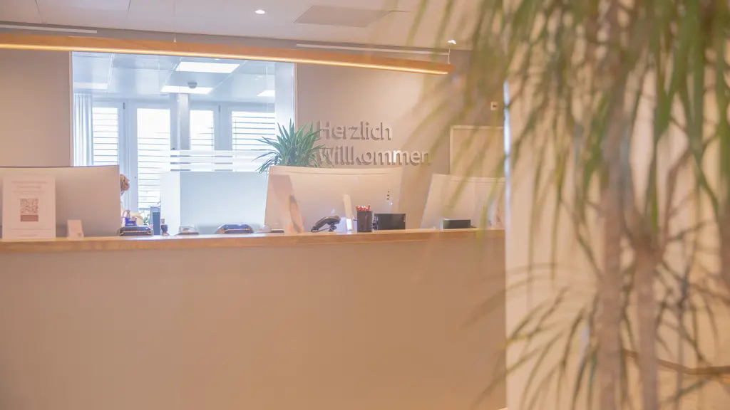 Wartebereich - Unsere Räumlichkeiten in Olten | aesthetics Pallas